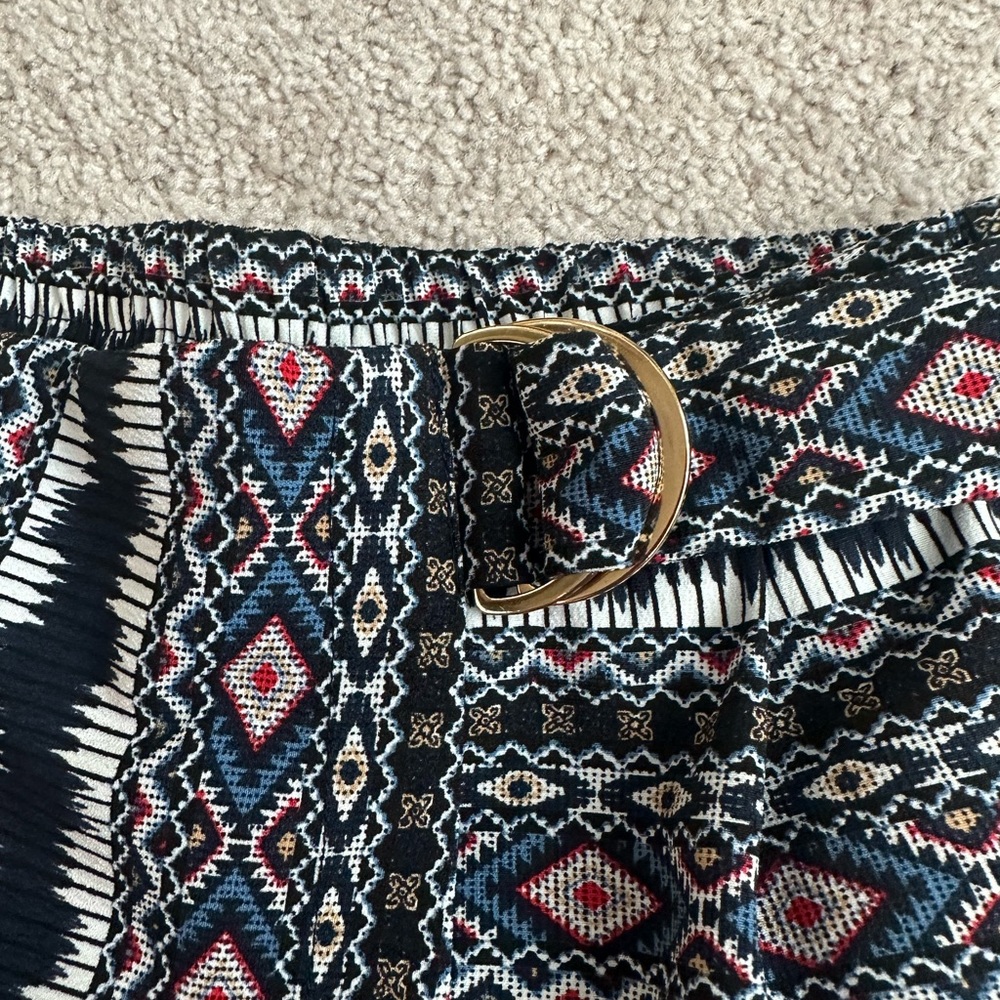 ♥️ Cato Havana Bound Aztec Print Skort - Size S UEC - Picture 3 of 8